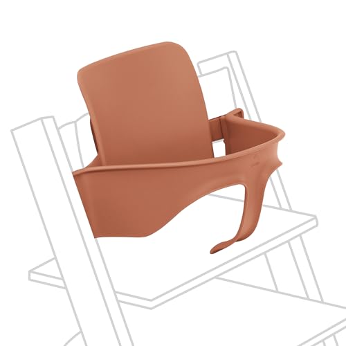 Stokke Tripp Trapp Baby Set 2, Terracotta - 6-36 mois - Transformez la chaise Tripp Trapp en une chaise haute confortable