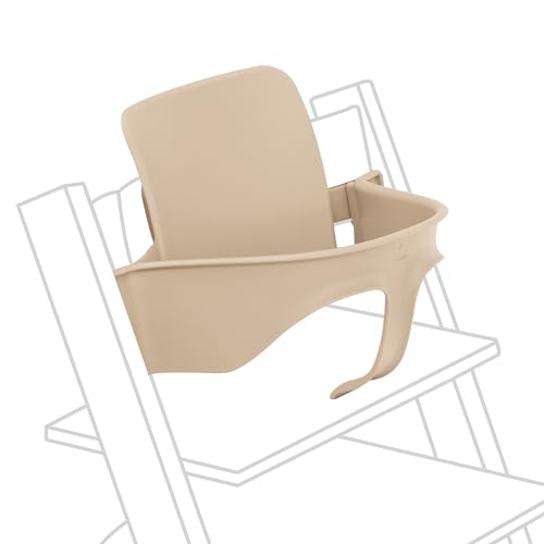 Stokke Tripp Trapp Baby Set 2, Naturel - Version 2024 - Idéal pour 6-36 mois - Transformez la chaise Tripp Trapp en une chaise haute confortable