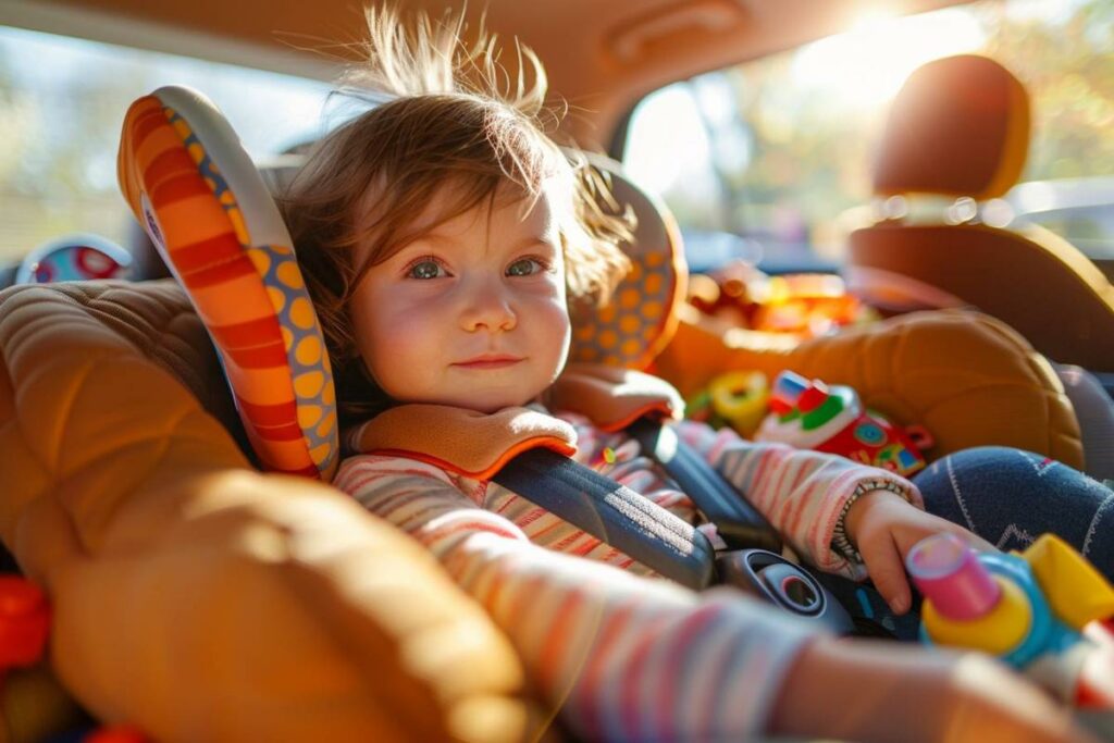 Comment éviter que la tête de votre enfant tombe dans le siège auto : conseils et astuces