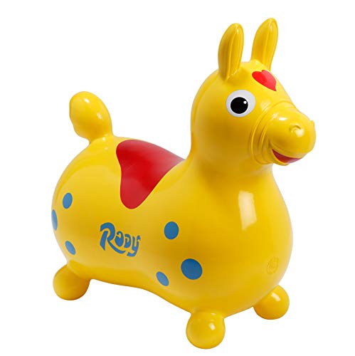 Gymnic Rody Cheval à Sauter, 70.12, Jaune