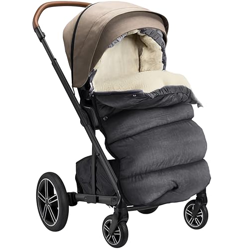 Chanceliere Universelle pour Poussette,Chancelière Poussette Universelle,Chanceliere Bebe Poussette,Epaississement Chancelières pour Poussettes,Imperméable,Lavable en Machine