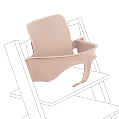 Stokke Tripp Trapp Baby Set 2, Rose sérénité - Version 2024 - Idéal pour 6-36 mois - Transformez la chaise Tripp Trapp en une chaise haute confortable