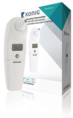 KÖNIG HC-EARTHERM50N Thermomètre Auriculaire Infrarouge