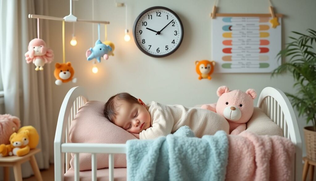 découvrez combien d'heures de sommeil un nourrisson a besoin selon son âge. nos conseils pour garantir un repos optimal à votre bébé, de la naissance à ses premiers mois.
