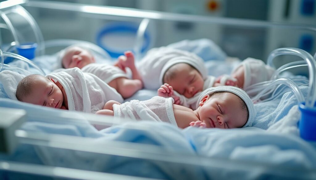 découvrez l'univers de la néonatologie, où des soins intensifs spécialisés sont dédiés à la protection et au suivi des nouveau-nés les plus vulnérables.