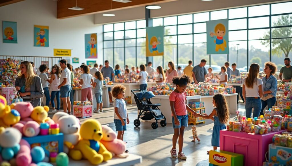 découvrez notre grande vente d’échanges : profitez de jouets et équipements de puériculture à petit prix pour offrir le meilleur à vos enfants tout en faisant des économies.