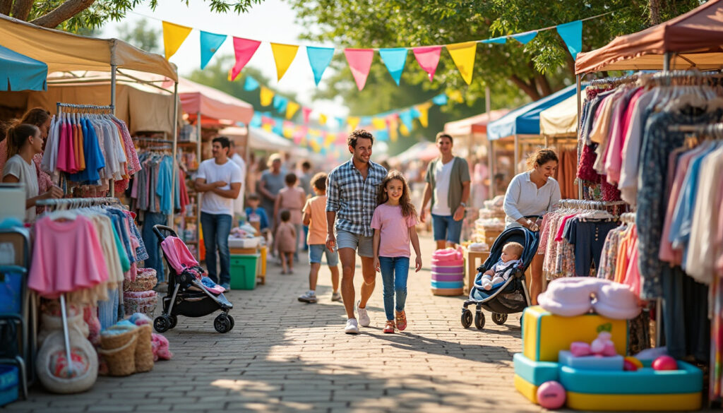 découvrez notre grande foire à la puériculture avec vide-dressing : profitez des meilleures affaires pour enfants, vêtements, accessoires et équipement à petits prix !