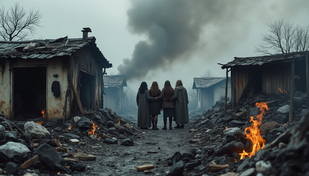 un incendie dévastateur a détruit les biens de femmes victimes de violences. une cagnotte solidaire est lancée pour les soutenir et leur venir en aide.