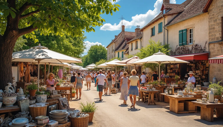 les 8 et 9 août, vivez un week-end unique dans le gers avec une invasion de vide-greniers et brocantes. découvrez les animations à eauze et dans toute la région pour chiner et profiter de l'ambiance festive.