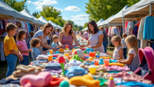 ne manquez pas le grand rendez-vous à pibrac pour la bourse aux vêtements, jouets et articles de puériculture. une occasion idéale pour faire de bonnes affaires en famille !