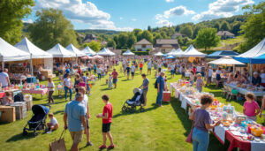 ne manquez pas le grand vide-greniers et la braderie de puériculture prochainement organisés près de combourg, une occasion idéale pour dénicher des articles pour enfants à petits prix.