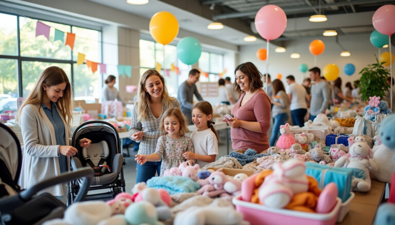 l'ape de saint-féliu-d'avall a organisé une vente de puériculture couronnée de succès, offrant aux familles une occasion idéale de se procurer des articles essentiels pour leurs enfants.