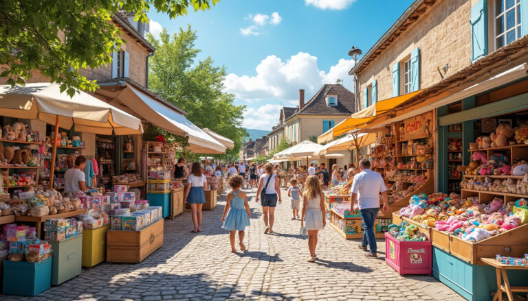 découvrez le grand marché de jouets et articles de puériculture à saint-christophe-sur-dolaizon, un événement incontournable pour trouver des produits de qualité pour enfants à petits prix.